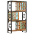 Rustika Rowe -  Bookshelf 90x30x150 cm Solid Reclaimed Wood